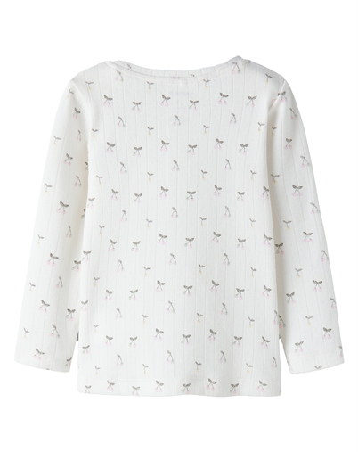 Name It - NMFFicherry Langærmet Trøje - Cloud Dancer